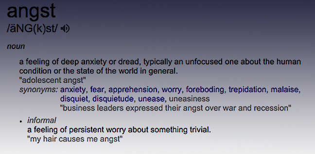 definition.angst