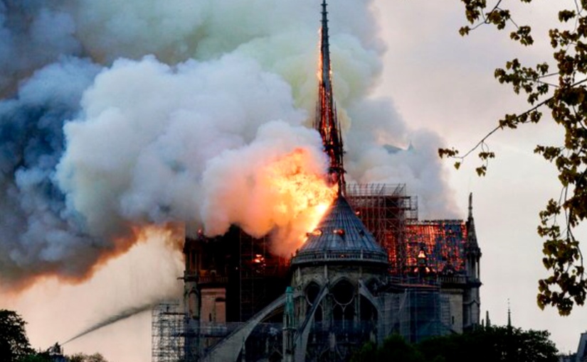 Notre Dame is Burning Down